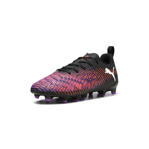 Best Rugby Boots for Kids: Top Picks & Guide 12 Puma, Unisex-Child, Future 8 Play Firm, Artificial Ground Soccer Cleats, Puma Black-Puma White-Glowing Red, Big Kid 1