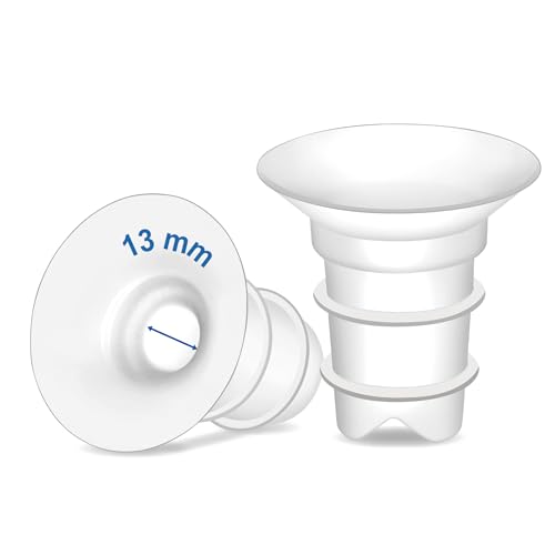 Image of Maymom Flange Inserts 13mm Compatible with Spectra, Medela 24 mm Shields, Momcozy S9 Pro /S12 Pro, Willow Wearable 24mm Cup. Compatible with Medela Freestyle, Harmony, to Reduce 24mm Down to 13 mm; 2pc