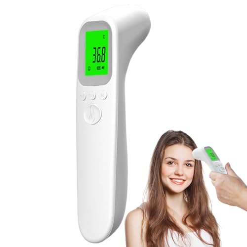 Termómetro De Frente Para Personas - Medición De Temperatura Sin Contacto, Termómetro Infrarrojo Para Niños Y Adultos | Dispositivo De Medición De Temperatura Digital, Rápido Y Preciso Para Todas Las