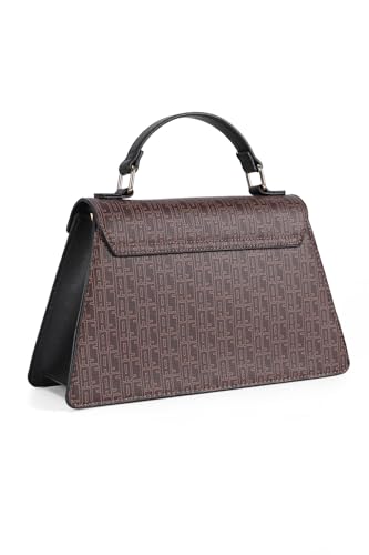 Image of Allen Solly Women Coffee colour Handheld AHBGFRGBS02393 Size-29 * 10.5 * 17cm