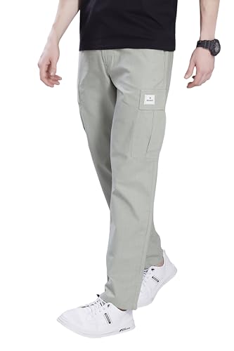 Image of DIVISIVE Men's Loose Fit Linen Blend Cotton Cargo Pants