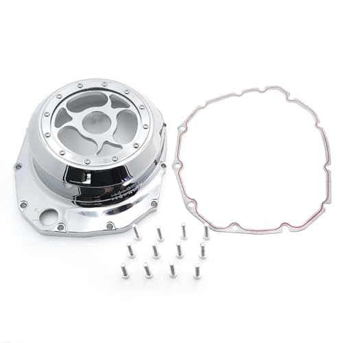 Protection moteur Suzuki B-King cache embrayage transparent alu 2008 2009