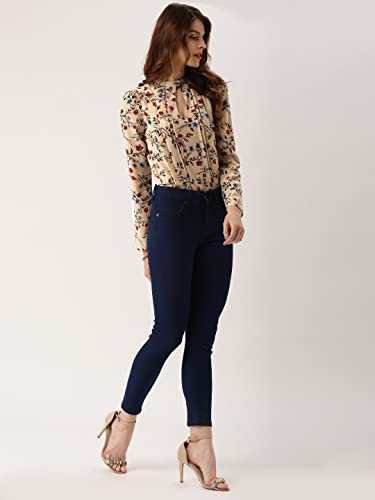 Image of HITHROW Solid Regular Fit Women's Tops
