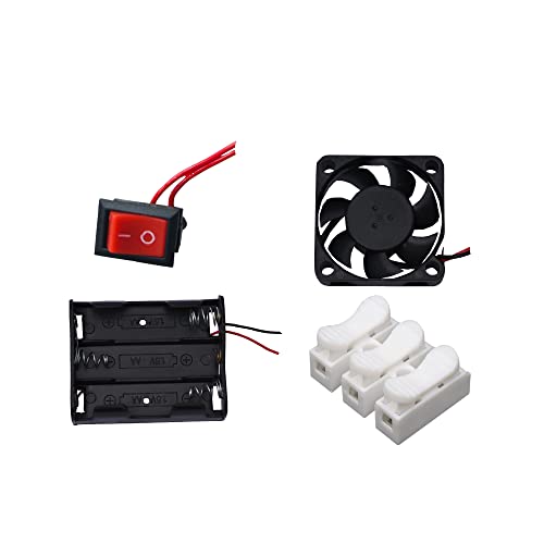 Image of Electronic Spices Diy Mini Exhaust Fan Kit Starter Kit With Video Tutorial & User Manual For Boys And Girls