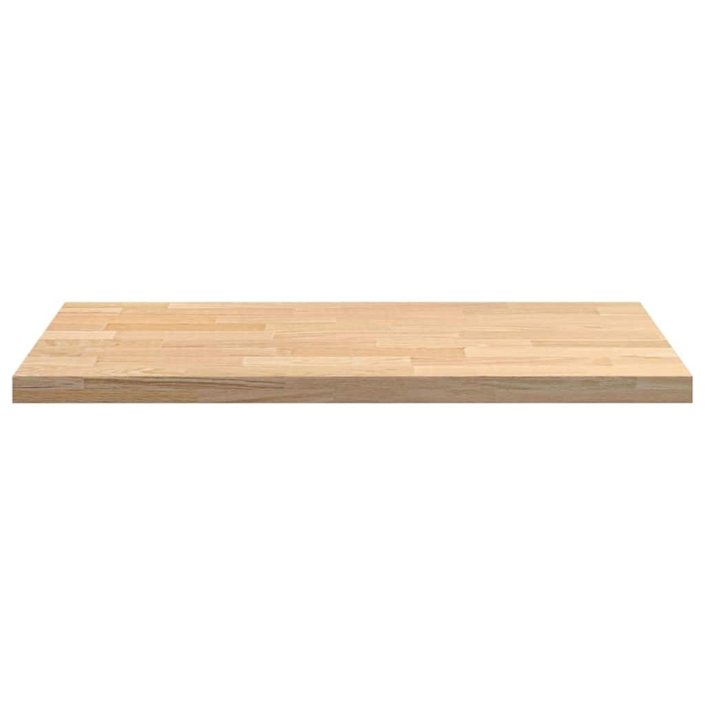 Fengshui Plan de travail de cuisine - 100 x 63,5 x 4 cm - Bois massif de chêne