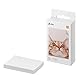Xiaomi tragbares Drucker-Fotopapier, hochwertiges 3-Zoll-Fotopapier 20 Blatt, TEJ4019GL , 20 Stück (1er pack)
