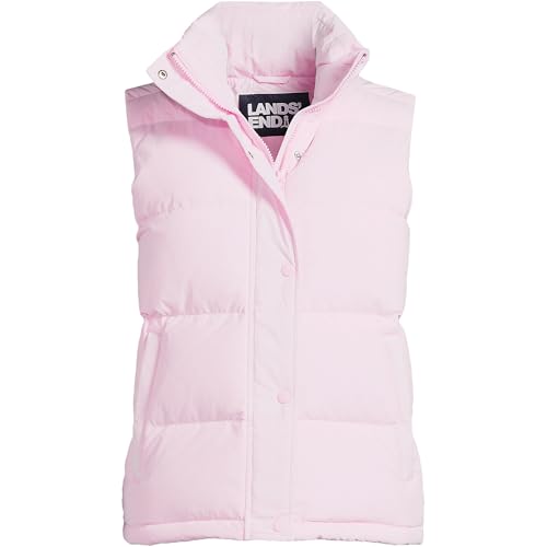 Lands' End Women's Wide Channel 600 Down Puffer Vest3