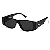 SOJOS Trendy Y2K Rectangle Polarized Sunglass...