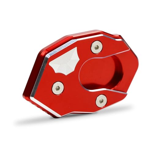 Plaque de protection pour béquille de moto Z900RS en aluminium CNC rouge