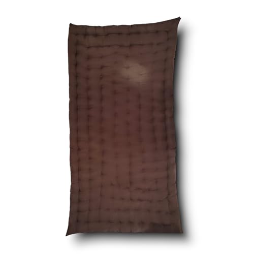 Image of ATOOTFUSION Soft Cotton Quilt | Foldable Mattress for Floor Light Weight Filled Single Firm Cotton Quilt Mattress Gadda (1 Sleeping Capacity, 3 x 6 ft or 72 x 36 Inches) (Brown)