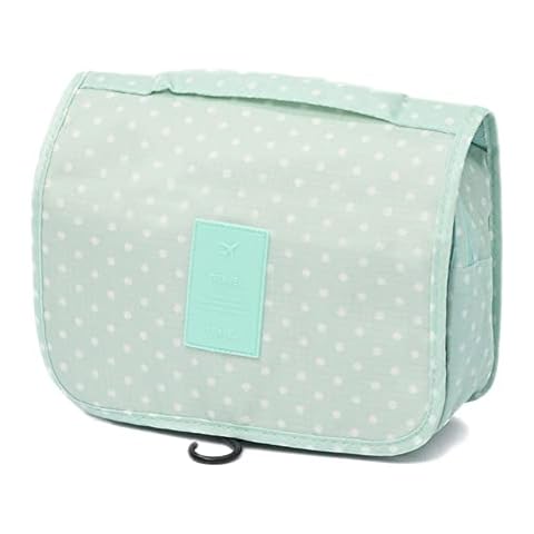 Rojeam Travel Hanging Toiletry Bag Waterproof Wash Bag for Men & Women Toiletries Organizer Make Up Bag Cosmetic Bag Cover