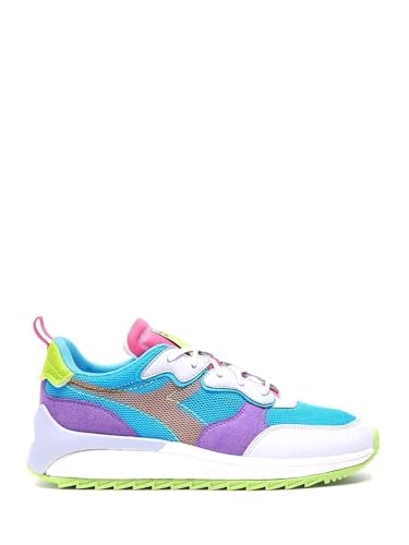 Diadora Femme Sneakers baskets basses confortables en cuir pour le sport chic