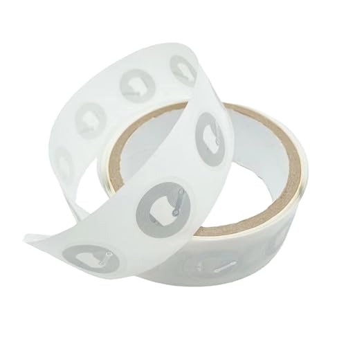80 Stück NFC Tag Sticker, Ntag 216 NFC Aufkleber Wiederbeschreibbar, Wiederbeschreibbare NFC Tags, Programmierbar 888 Byte Speicher, NFC Sticker für Alle NFC-Fähigen Handys und Geräte (216)