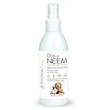 Olio di Neem per Cani e Gatti Spray 265ML - Protettivo Naturale, Antiparassitario, Repelle...