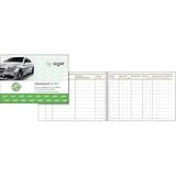 SIGEL FA614 Fahrtenbuch für PKW, A6 quer, 80 Seiten - für Deutschland und Österreich, vom Finanzamt anerkannt - zur exakten Trennung geschäftlicher und privater Fahrten, aus nachhaltigem Papier
