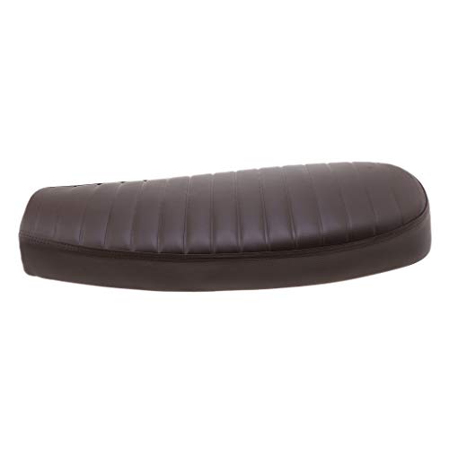 Asiento trasero de moto en cuero PU impermeable y universal