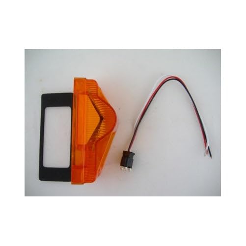 Luz Marcador Intermitente Media para Trailer Bus LED 18 Ámbar miniatura 2