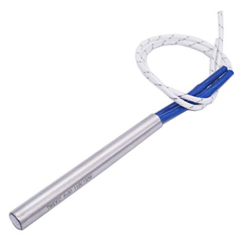 Twidec/8x80mm Cylinder Cartridge Heater 110V 150W Hot Rod Heating Element Replacement Electric Heating Pipe Fittings