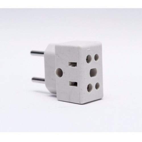 Adaptador De Tomada 10A/20A Bob 3 Pinos P/2 20 PÇS