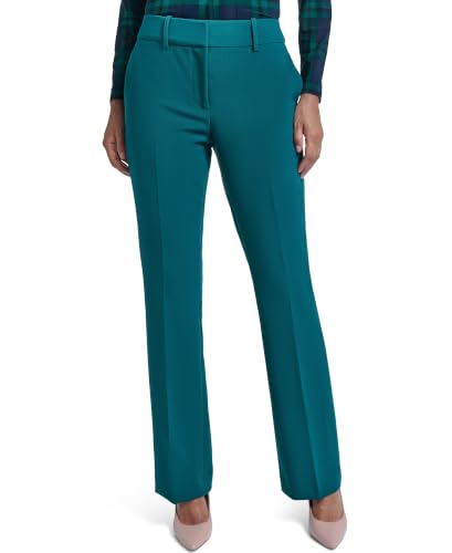 Image of Tommy Hilfiger Solid Sutton Boot Leg Trousers