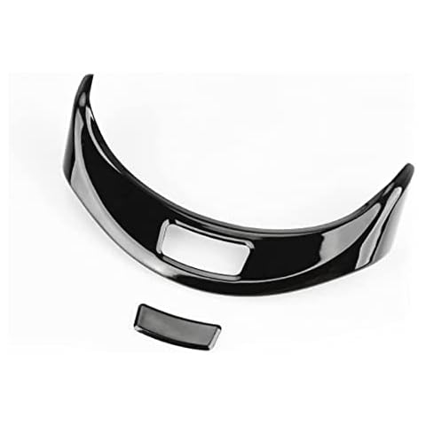 Car Center Console Armrest Switch Button Trim Cover Compatible with Mercedes Benz C Class W205 GLC-Class W253 2015-2020 Black Cover