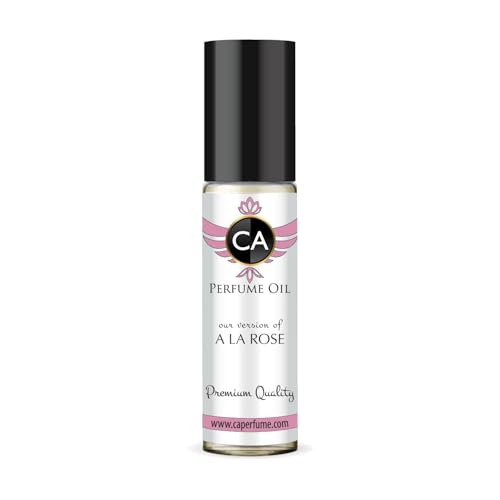CA Perfume Impression of A La Rose for Women Fragrance Oil Floral Scent Long Lasting Perfumes for Women Travel Size TSA Ready Mini Parfum Body Oil Roll-on 0.33 Fl Oz 10ml