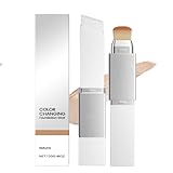 Blanc Cover Cream Stick V – Korean Color Changing Foundation Stick with Volufiline & Collagen – White Foundation Sticks for Dewy Skin–Korean Makeup Foundations Sticks with Detachable Brush (Natural)