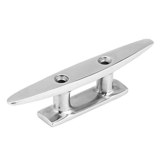 Aeloa Bitta for Barche da 4 Pollici Bitta for Barche Bitta for Barche in Acciaio Inossidabile Barca da ormeggio for Barche Bitta da Ponte for Yacht Marittimo