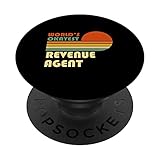 Lustiger Retro-Finanzagent der Welt PopSockets mit austauschbarem PopGrip