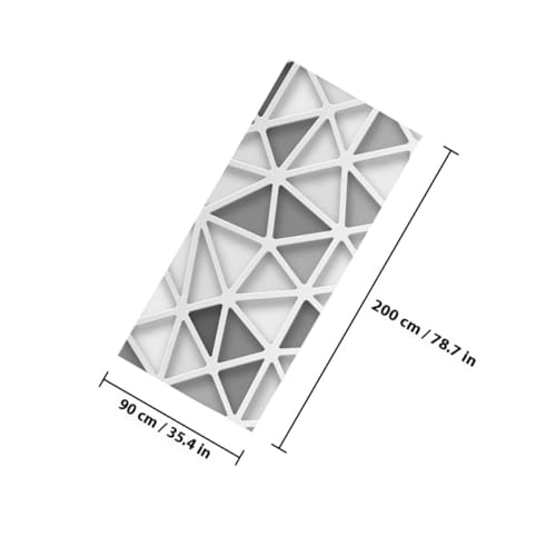 Autocollant de porte 3D étanche en PVC solide pour décoration longue durée