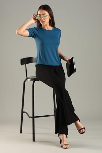 Image of Women's Soft & Stretchy Nylon Sports Top
