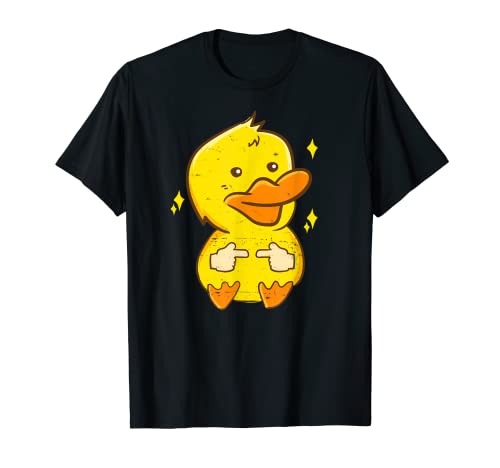 Cute Kawaii Anime Duck - Meme Aesthetic Japanese Vintage Maglietta