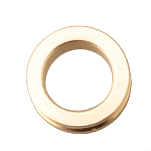 Hochwertige Messing-Angelschnurrolle für reibungsloses und langlebiges Angeln, ein Muss für Teil- und Reparaturzubehör (12 x 8 x 5 mm B)