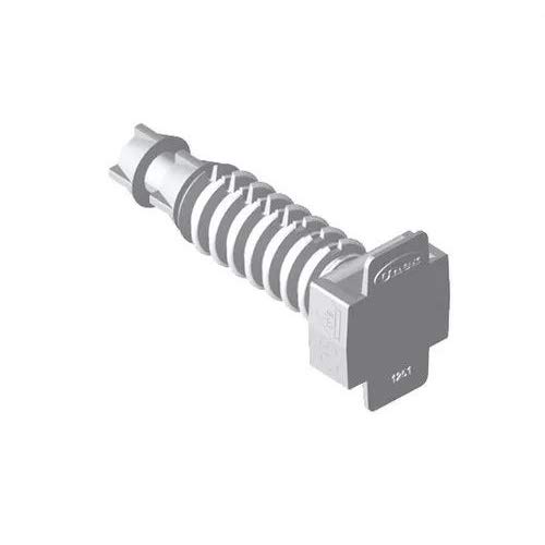 Unex 1251-3 - Taco pressão u63x diâmetro 8 mm poliamida 6 cinzento
