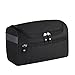 Borsa da Toilette da Viaggio Uomo Impermeabile Grande Beauty Case Portatile Porta Trucchi da Bagno con Manigli Accessori per Vacanze e Viaggi d'Affari Nero