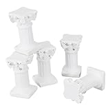 Photo Gallery ultechnovo 5 pezzi statue colonne romane bianco decorazione per interni ed esterni supporto vintage per vasi candele e soprammobili per giardino e speciali Photo Gallery ultechnovo 5 pezzi statue colonne romane bianco decorazione per interni ed esterni supporto vintage per vasi candele e soprammobili per giardino e speciali