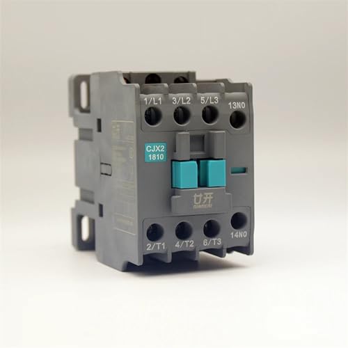Contacteur CA 18A 3P 1NO LC1D CJX2-1810 bobine 24V pour rail DIN