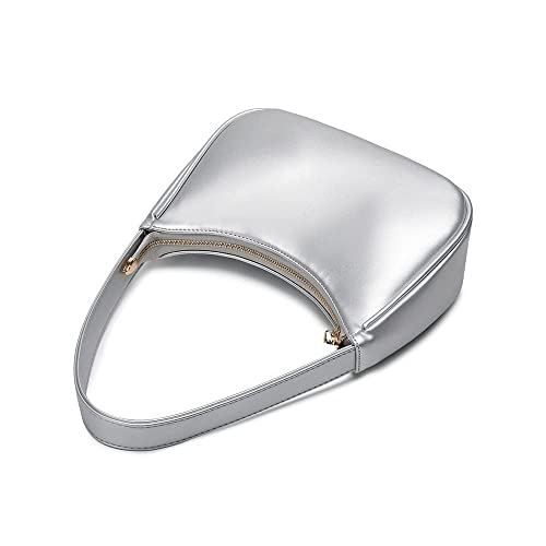 Image of CYHTWSDJ Shoulder Bags for Women, Cute Hobo Tote Handbag Mini Clutch Purse with Zipper Closure
