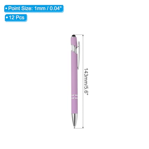 Stylo à bille pointe stylet PATIKIL pour éviter les traces de doigt