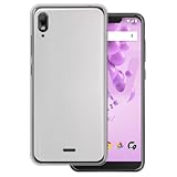 OAGELIM Hülle kompatibel mit Wiko View 2 GO Hülle Stoßfeste TPU Weiche Flexible Schützende Handyhülle mit Kratzfestigkeit & Militärischer Fallschutz (Weiß)