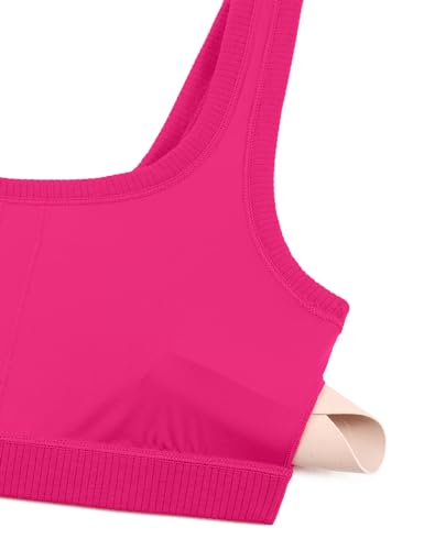 CRZ-YOGA-Ribbed-Sports-Bras-for-Women-U-Back-Wireless-Medium-Impact-Sports-Bra-Padded-Yoga-Workout-Bra