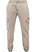 Produktbild Urban Classics Herren Washed Cargo Twill Jogging Broek Hose, Elfenbein (Sand 208), 32W EU