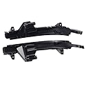 2 stücke Blinker Lichter for Audi A7 S7 RS7 4G8 2010-2017 Rückspiegel Anzeige Seite spiegel(Yellow)