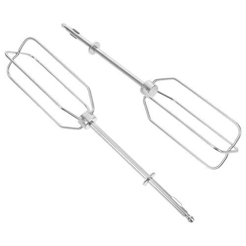 Cabilock 2pièces Fouet Mousseur Et Tiges De Rechange Pour Batteur Électrique Outil Pour Mélanger Œufs Et Lait Accessoire Pour Pâtisserie Maison Et Préparation De Crèmes