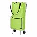 Siwan Panier Pliable,Sac réutilisable pour l'épicerie | Sac à roulettes Pliable à roulettes, Sacs à provisions pour l'épicerie, Sac à roulettes à roulettes, Vert