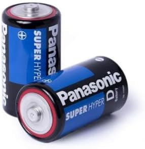 Pilhas Grandes D, Pacote com 2 Unidades