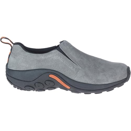 Merrell Jungle Moc Nubuck, Mocassini da Uomo, Peltro, 44 EU