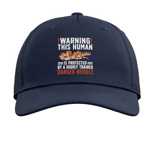 Gorra ajustable unisex Corn Snake Lover azul marino miniatura 2