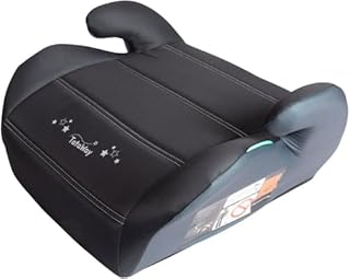 Tataway con grafiche stelline nere Seggiolino Alzatina Auto Bimbi i-Size ECE R129. Rialzo Auto per Bambini 6-12 Anni, 125-150cm, 22-36Kg