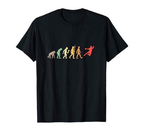 Handball Évolution Cadeau Vintage Joueur De Handball T-Shirt